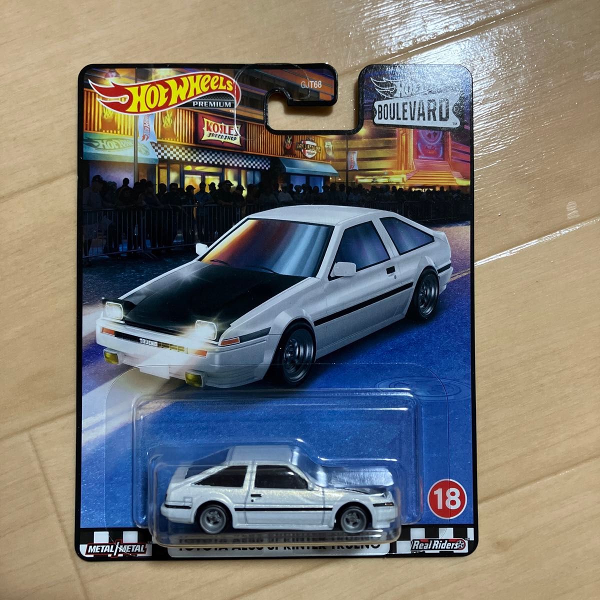 ホットウィール Hot Wheels  ブルーバード BOULEVARD AE86 スプリンタートレノ