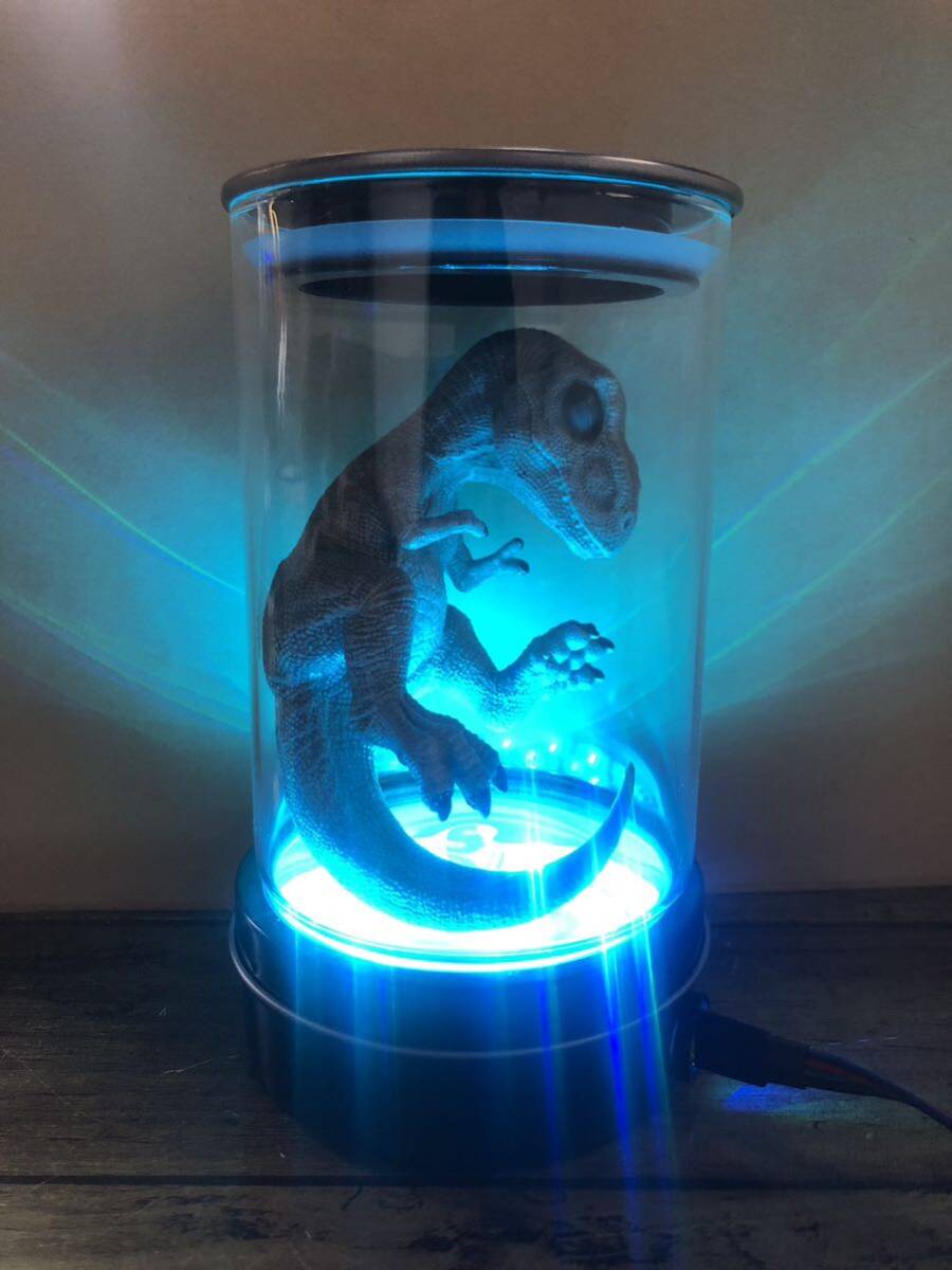 Trexベビー標本　LEDリモコンにて10色変更可能　 ジュラシックパーク　ジュラシックワールド　恐竜