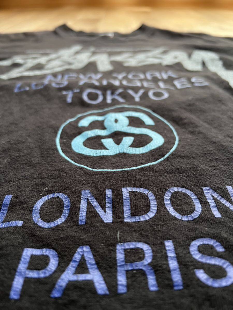 00's STUSSY ステューシー WORLD TOUR ワールドツアー Tシャツ S 00's STUSSY ステューシー WORLD TOUR ワールドツアー Tシャツ S