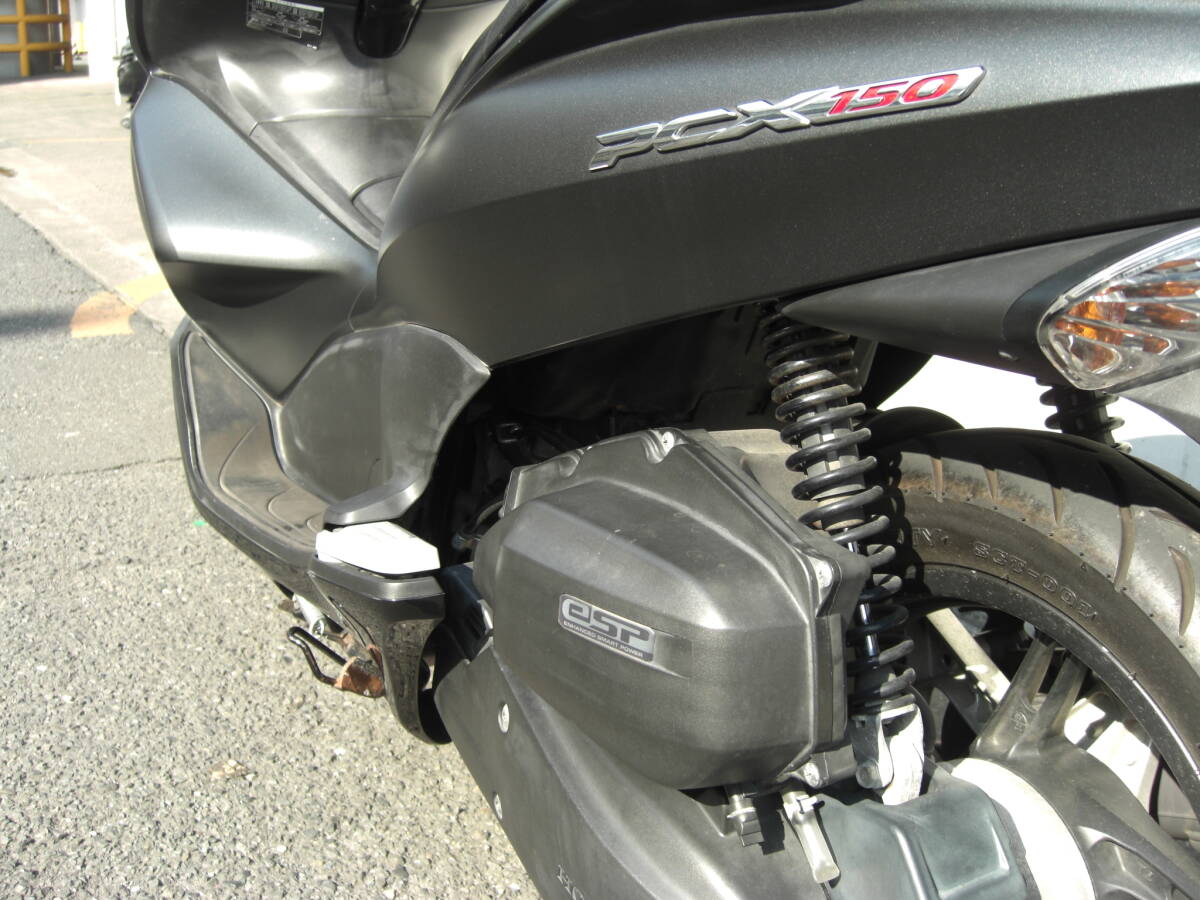 PCX150 KF12マッドブラック軽整備済 20523キロ ETC付の画像3