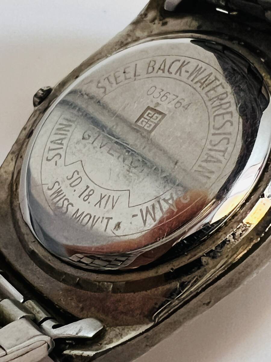 動作未確認 GIVENCHY ジバンシィ 腕時計 SD.18.XIV メンズ クォーツ 腕時計の画像5