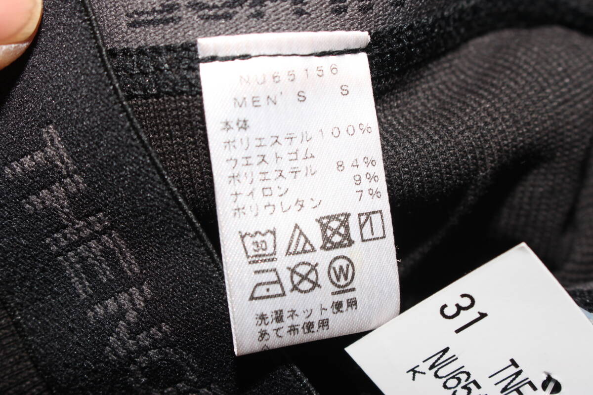 未使用ノースフェイス　メンズS　黒　AIR TROUSERS エアートラウザーズ インナータイツ　NU65156 　送料無料即決