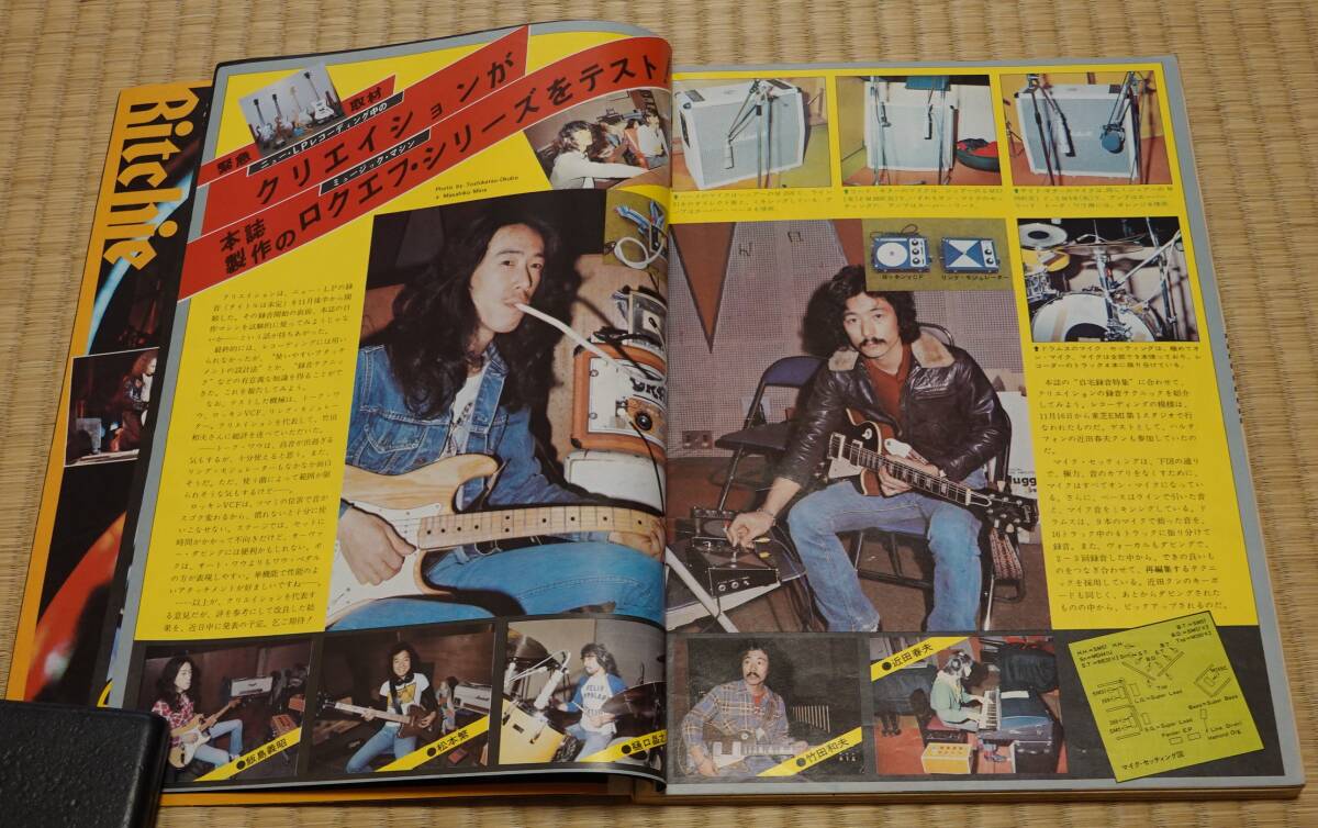 ロッキンｆ 1977年1月号 （リットーミュージック）の画像8