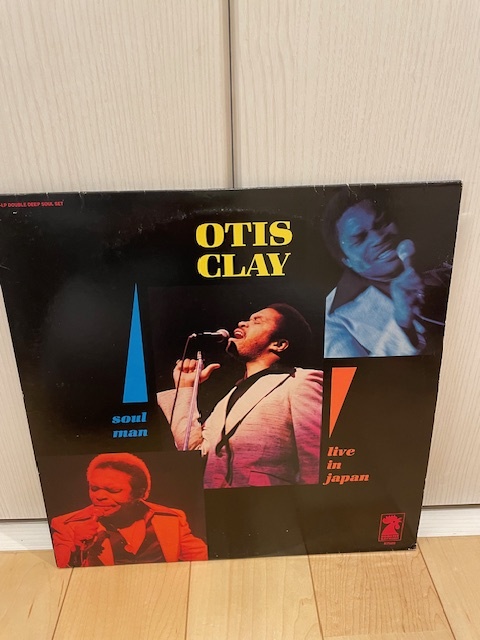 Otis Clay/Soul Man Live In Japan いとしのエリー英語カバー収録 2枚組 ライブ盤 _画像1