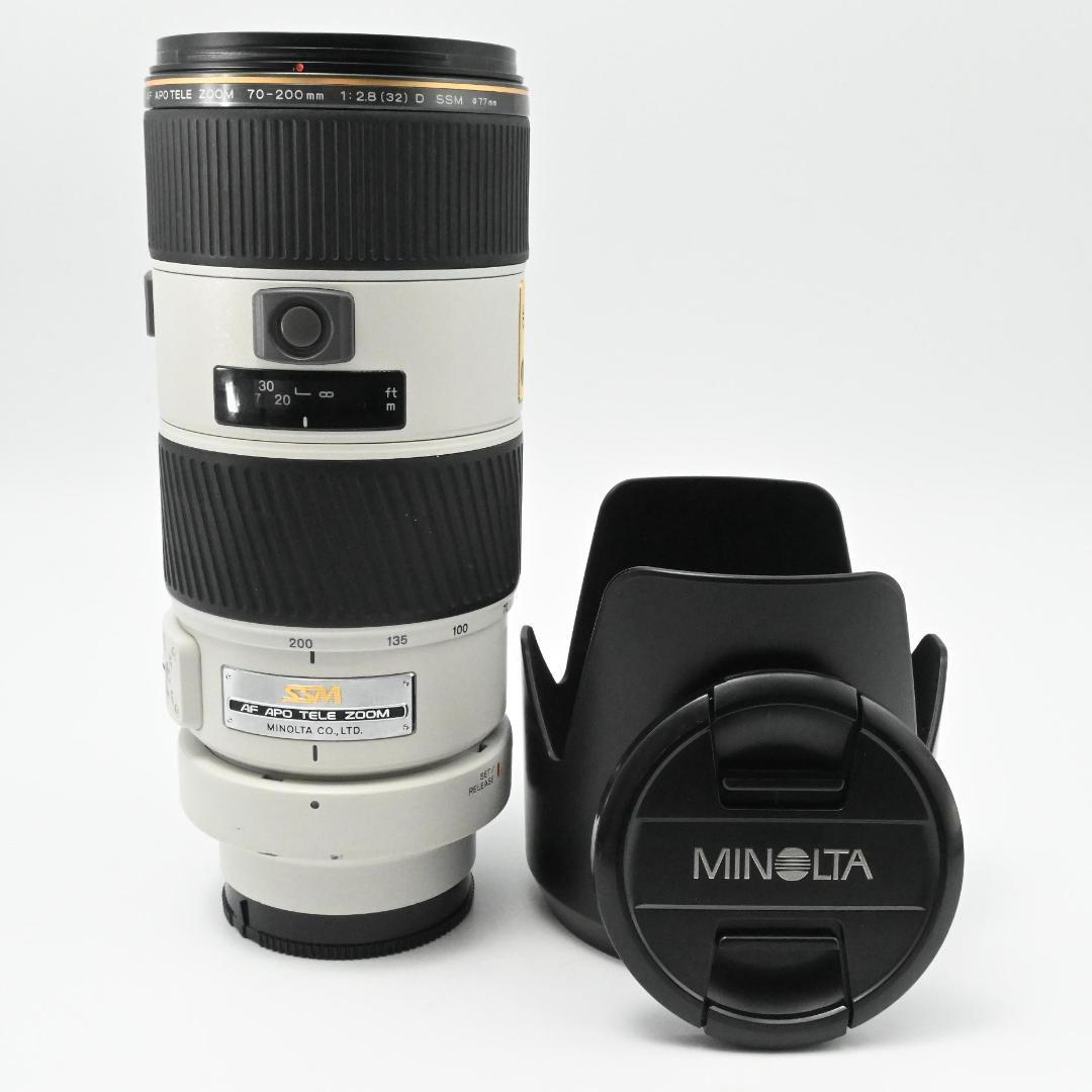 MINOLTA AF 70-200mm F2.8 APO G (D) SSM ミノルタ
