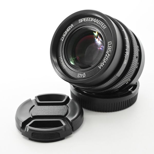 【新品級の極上美品/動作◎】中一光学 単焦点レンズ SPEEDMASTER 25mm F0.95 Zhong Yi Optics_画像1