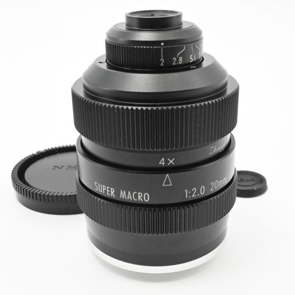 【新品級の極上美品/動作◎】中一光学 FREEWALKER 20mm F2 SUPER MACRO 4-4.5:1 E_画像1