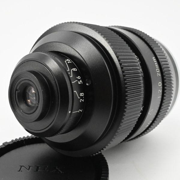 【新品級の極上美品/動作◎】中一光学 FREEWALKER 20mm F2 SUPER MACRO 4-4.5:1 E_画像2