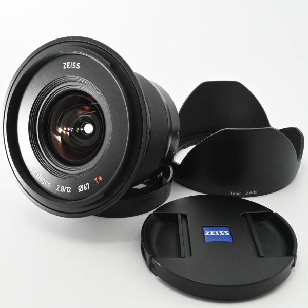 【新品級の極上美品/動作◎】カールツァイス Carl Zeiss 単焦点レンズ Touit 2.8/12 E