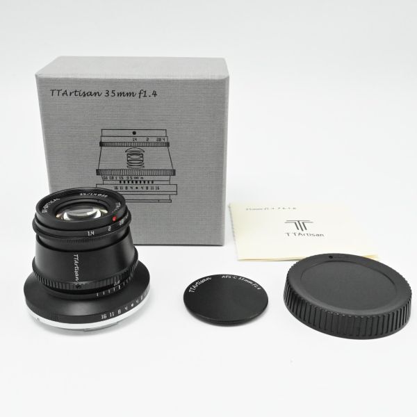 【新品級の極上美品/動作◎】TTArtisan 35mm f/1.4 C Z_画像1