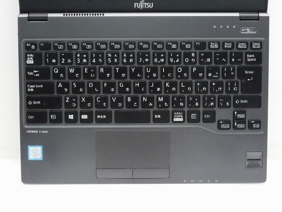 【1円スタート】富士通 LIFEBOOK U937/R FMVU09001 Core i5 7300U 2.6Ghz 8GB 256GB(M.2 NVMe SSD) 13.3インチ FHD (1920×1080) Win10Pro_画像2