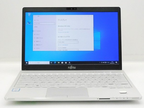 【1円スタート】富士通 LIFEBOOK SH75/X FMVS75XWDA Core i7 6500U 8GB 256GB(SSD) DVDマルチ 13.3インチ WQHD (2560×1440) Windows10 Pro_画像1