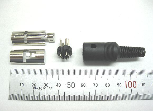 ** electron construction 7 pin DIN plug **