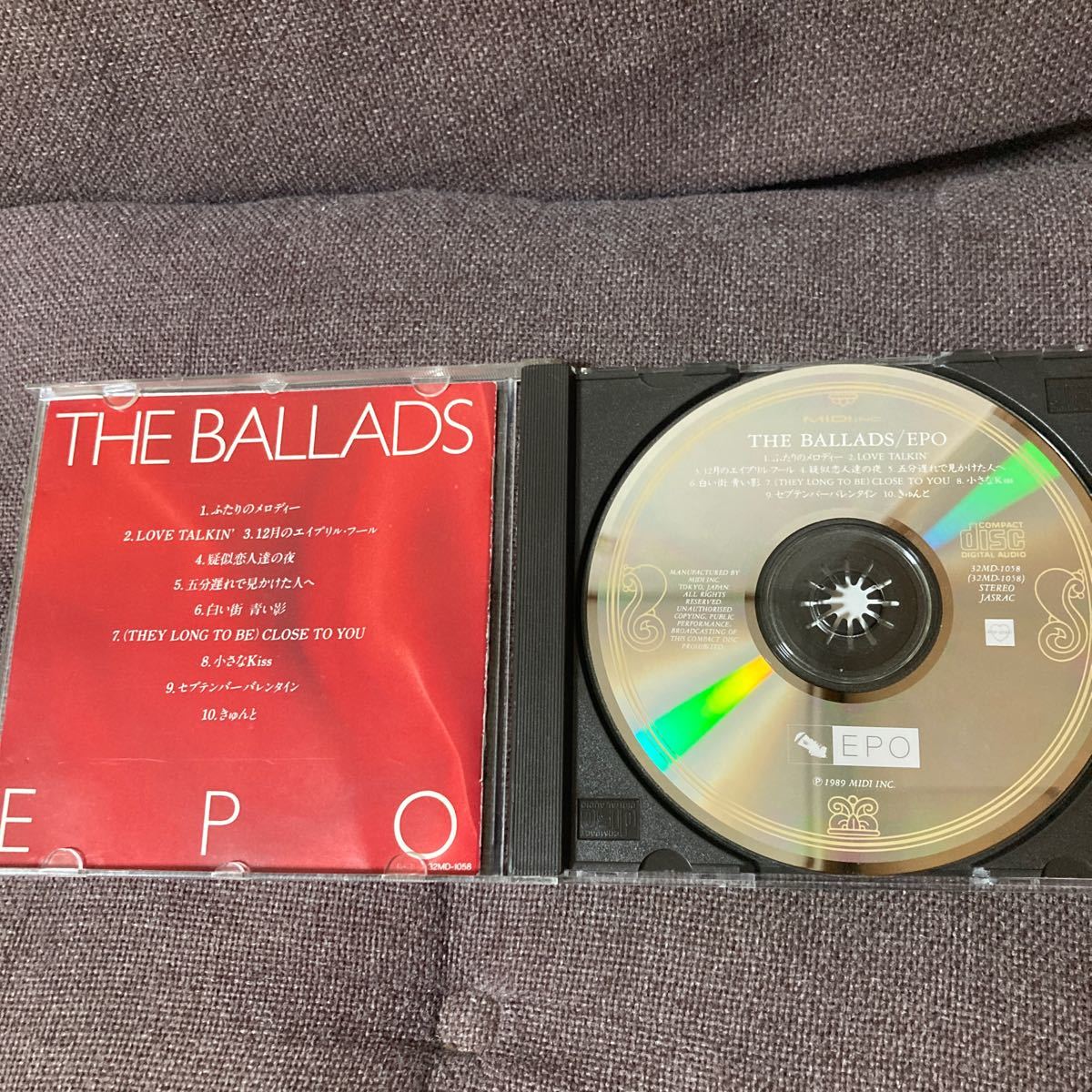 EPO アルバム『THE BALLADS 』の画像2