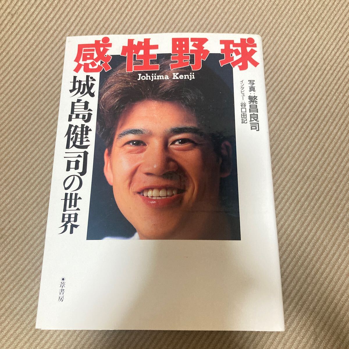 直筆サイン入り！感性野球 城島健司の世界 繁昌良司／写真 谷口由記／インタビューの画像1