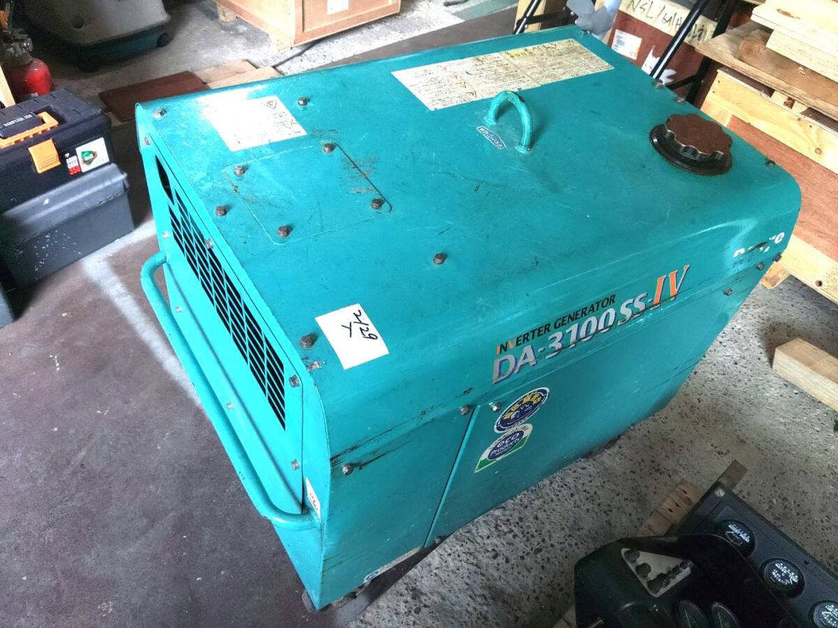 Yahoo!オークション - 中古防音型発電機 デンヨー DA-3100SS-IV Yahoo!オークション - 中古防音型発電機 デンヨー DA-3100SS-IV