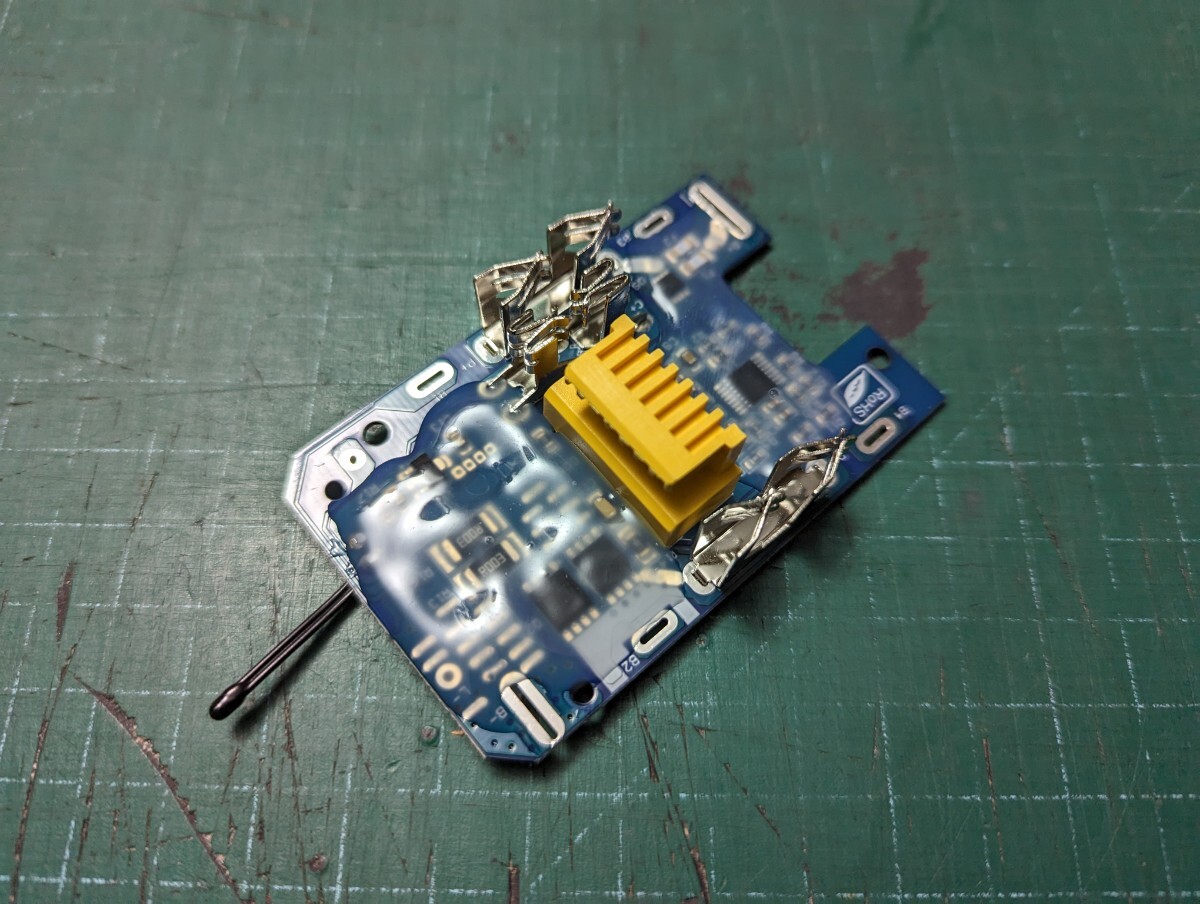 【18V対応】 PCB基板　プリント基板 マキタ用 互換バッテリー 樹脂コーティング 個別セル対応_画像1