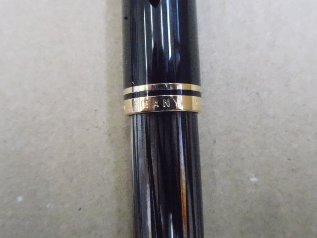 【2013特別生産品】Pelikan ペリカン 万年筆 スーベレーン M800 茶縞 F 美品の画像8