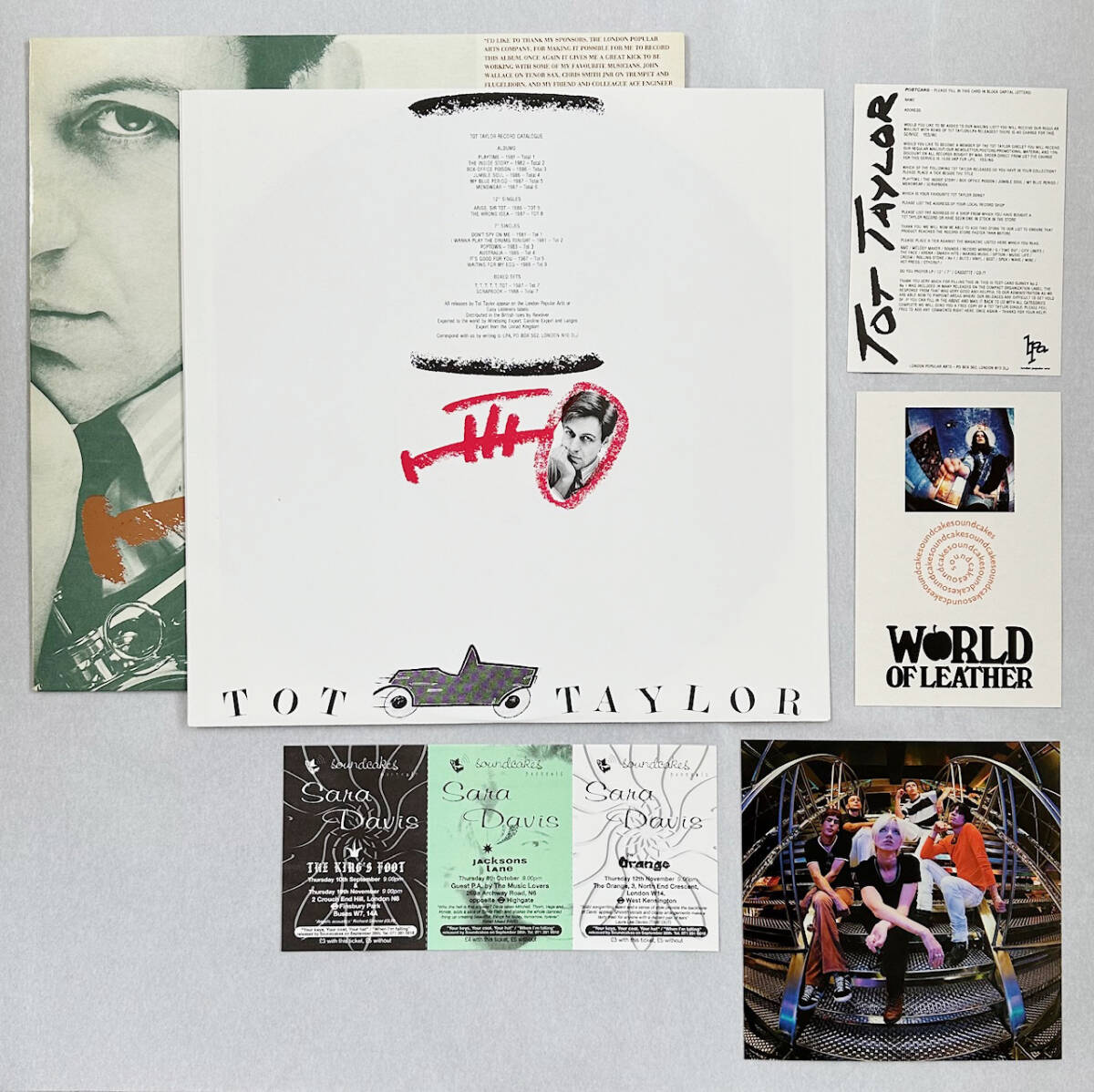 ■1986年 オリジナル U盤 新品 Tot Taylor - Box-Office Poison 12”LP TOTAL 3 London Popular Arts_画像3
