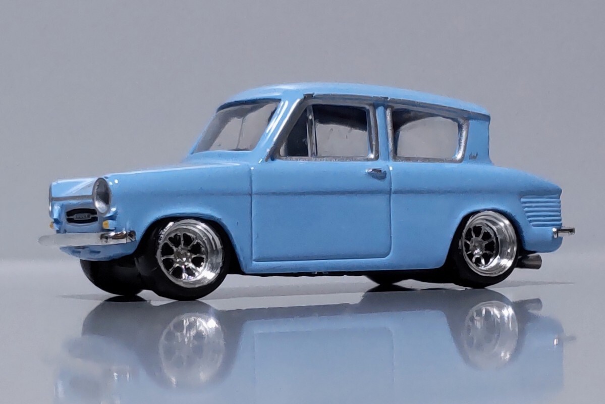  rare 1/64 out of print famous car collection Mazda Carol KPDA modified deep rim Watanabe lowrider custom modified sub rok360 light car light car old car 