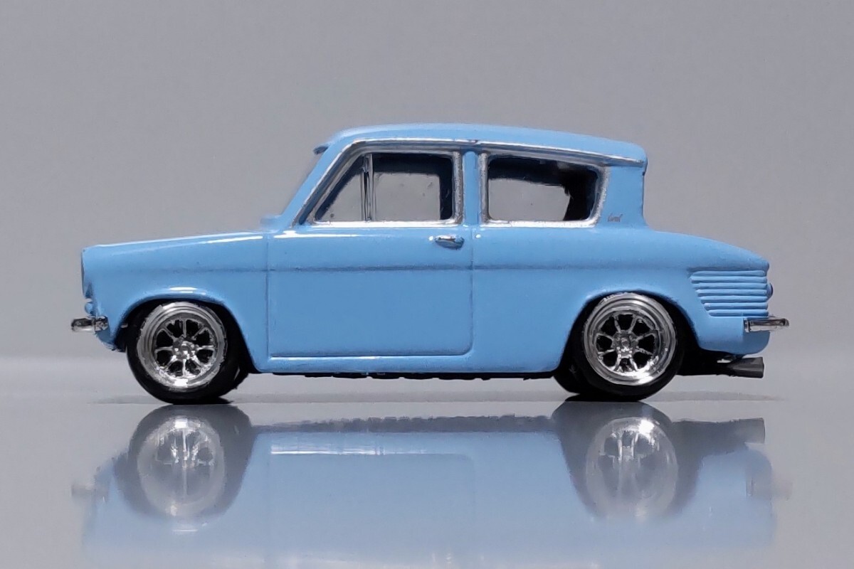  rare 1/64 out of print famous car collection Mazda Carol KPDA modified deep rim Watanabe lowrider custom modified sub rok360 light car light car old car 