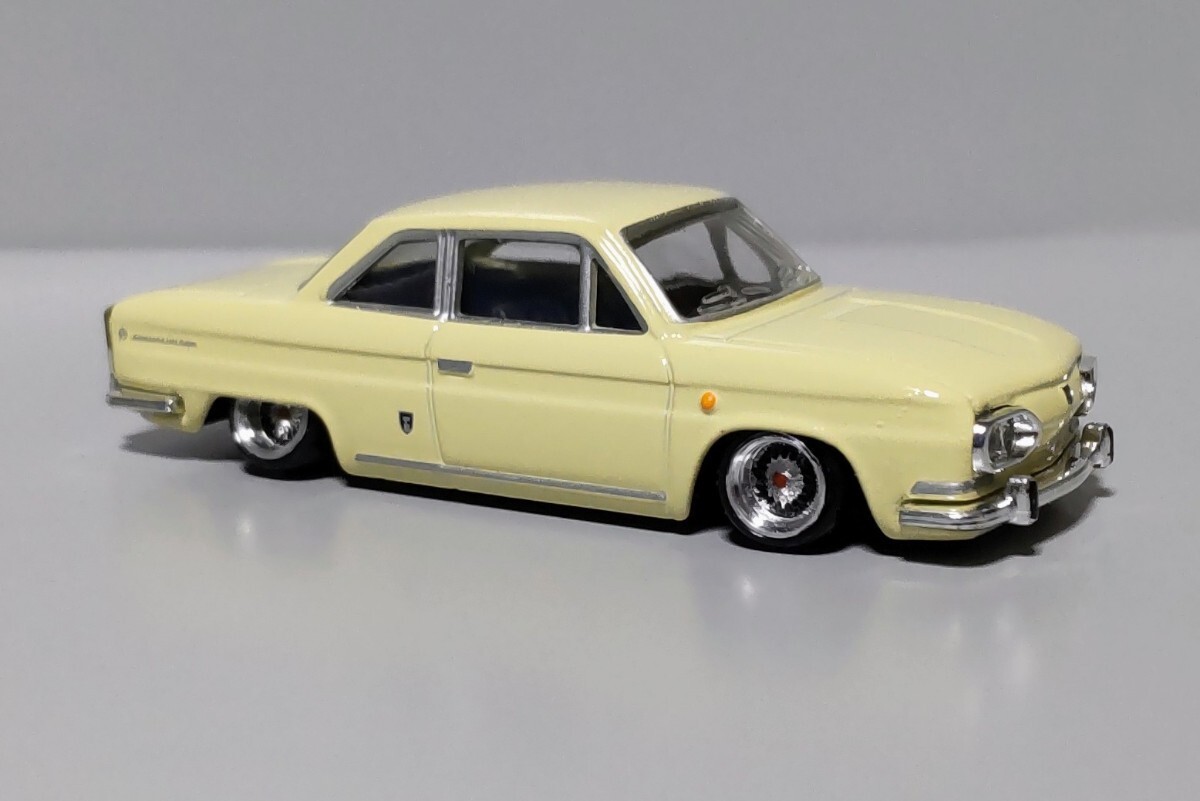  rare 1/64 out of print famous car collection limitation color saec Conte sa1300 coupe PD300 modified deep rim BBS lowrider custom modified mike Lotte .