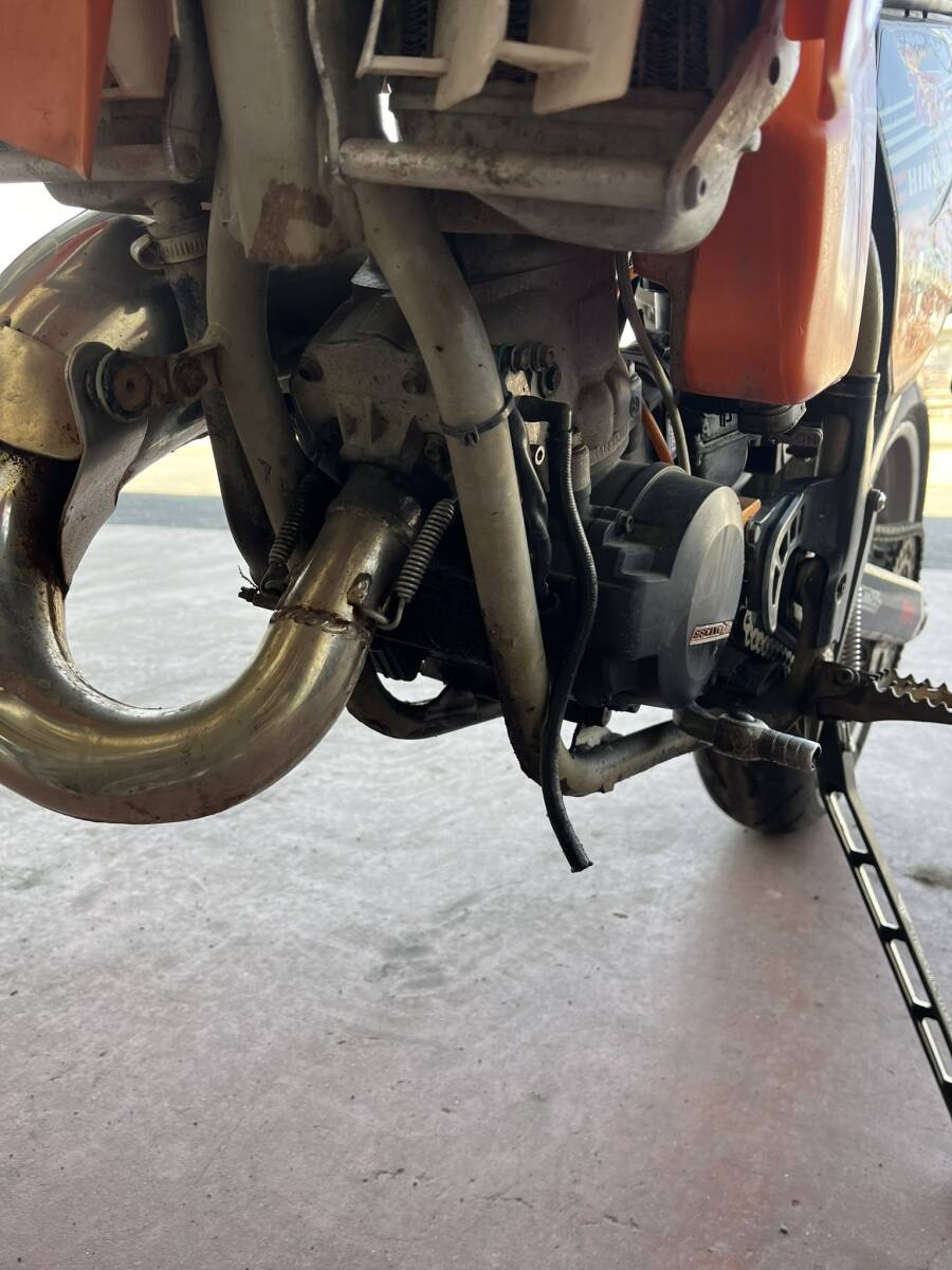 KTM　１２５EXC　モタード仕様　書類付　エンジン始動確認済み_画像7