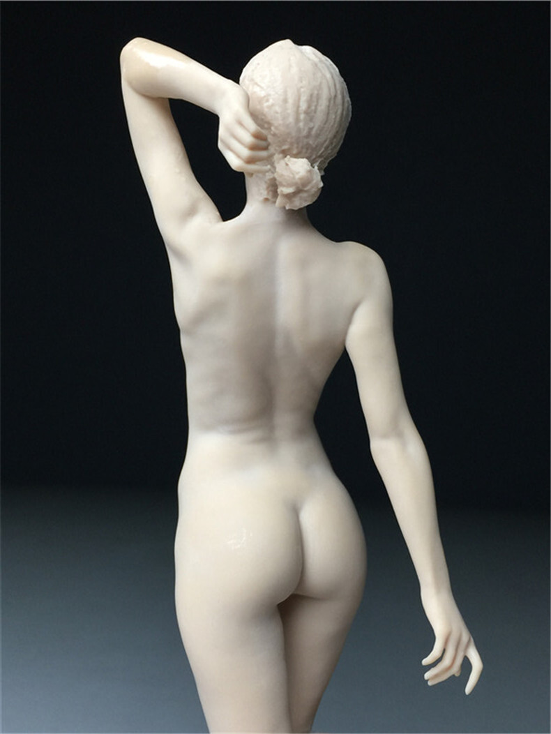 樹脂製　西洋彫り　女神　ヌード　デッサン人形　ポージング　女性　少女　フィギュア　美人　裸婦　仏像　置物　　重さ約102ｇ_画像4