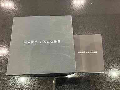 MARC JACOBSマークジェイコブス レディース腕時計 クォーツ 箱付属 ゴールドカラー 稼働品の画像6