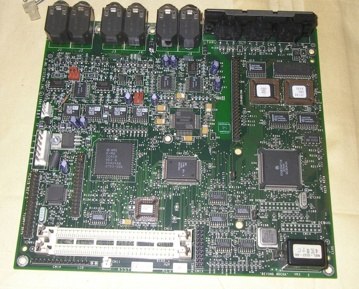 *E-MU ESI-32 SAMPLER Motherboard AP418*OK!!*MADE in USA*