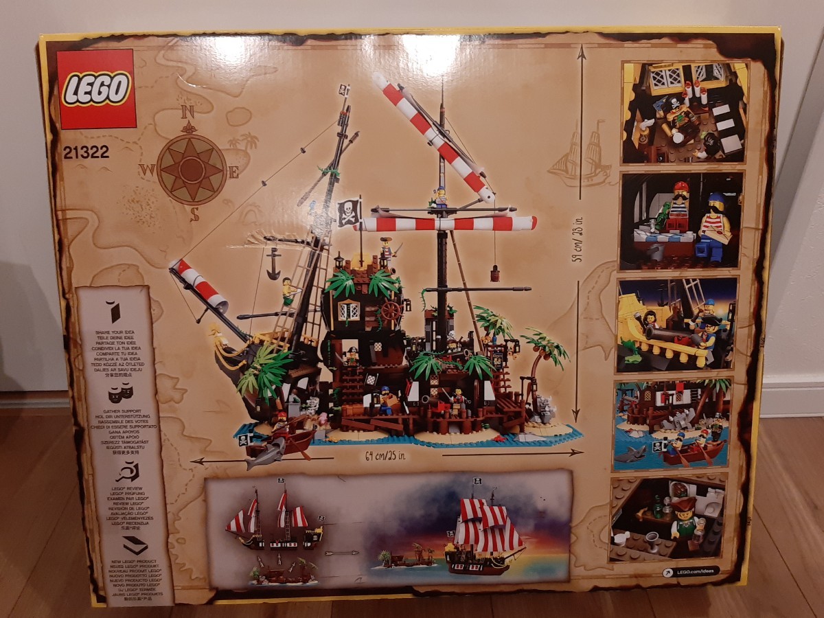 【新品未開封】LEGO アイデア 21322 海賊船 廃盤_画像2