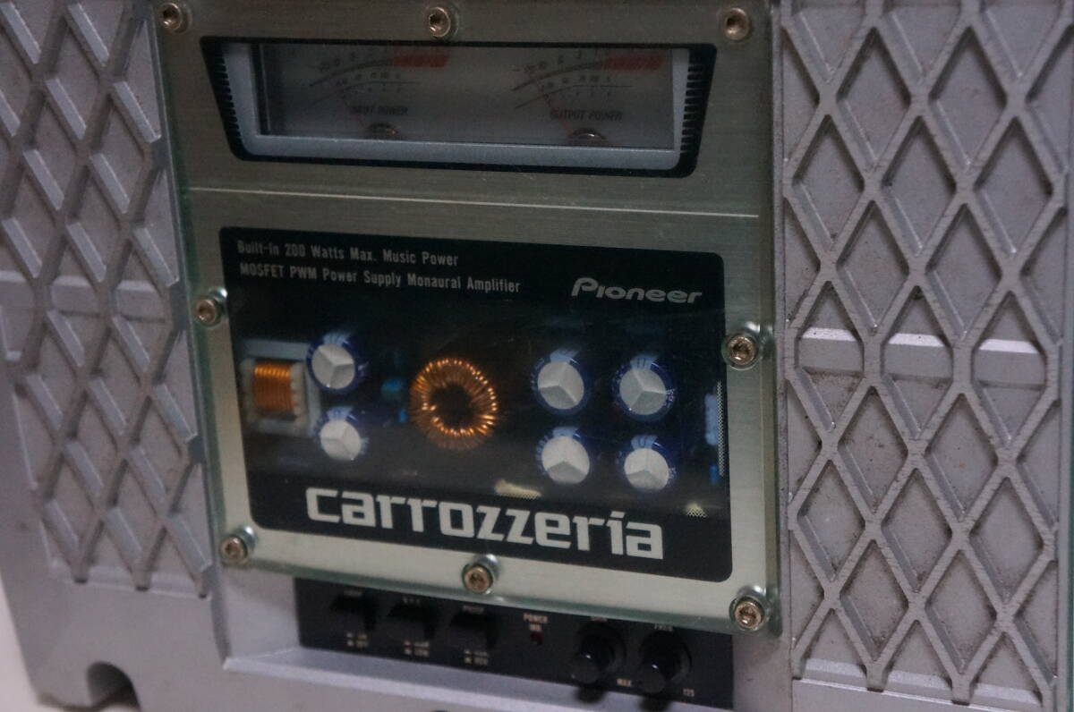 carrozzeria カロッツェリア　TS-WX900A　サブウーハー ウーファー 作動未確認_画像2