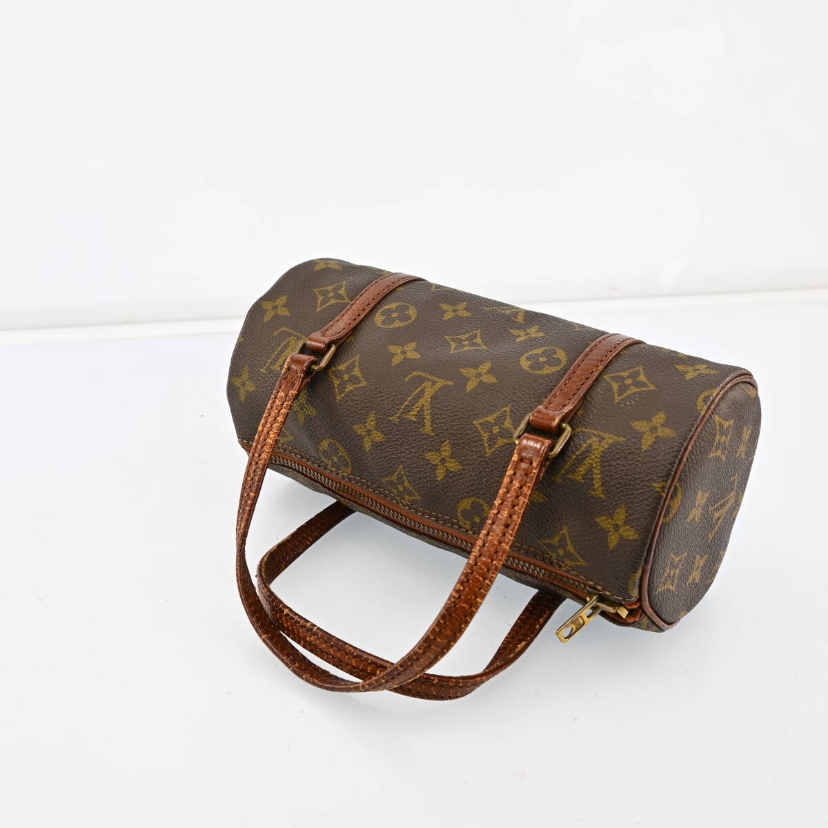 Louis Vuitton　ルイヴィトン　モノグラム　旧型パピヨン22　ミニパピヨン　ハンドバッグ　筒型　R2843CY603_画像3