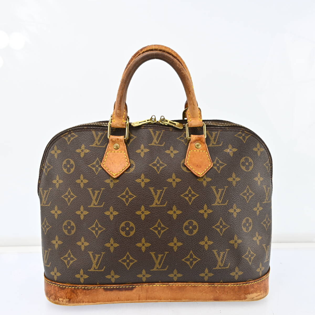 LOUIS VUITTON ルイヴィトン M51130 モノグラム アルマ ハンドバッグ トートバッグ レディース ブラウン系 P2948CY603_画像1