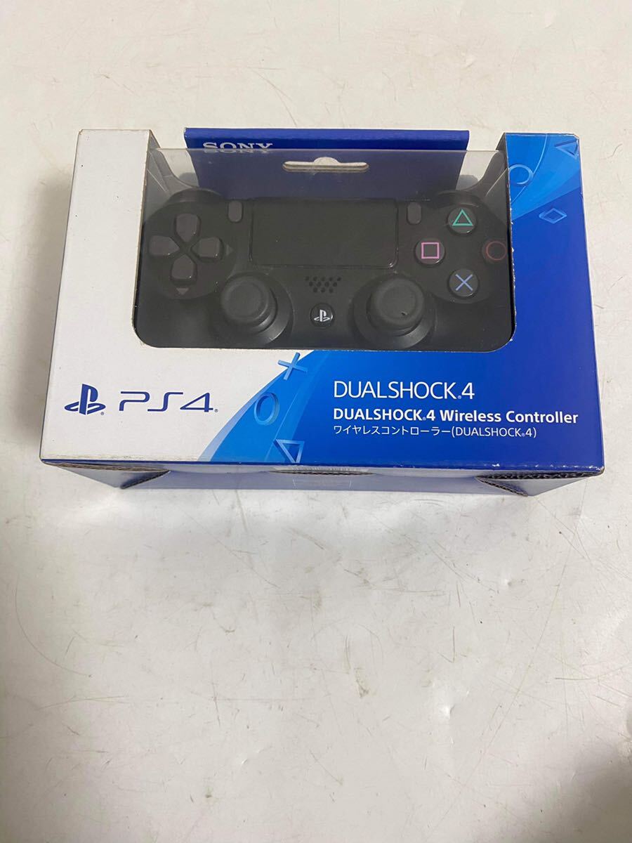 未使用に近く＊SONY PS4純正コントローラー DUALSHOCK4 CUH-ZCT2J ワイヤレスコントローラー デュアルショック_画像1