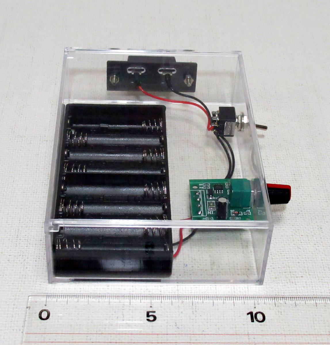 乾電池仕様PWM制御 簡易パワーパック 鉄コレ、Bトレ等に！ ポータブル自作パワーパックの画像5