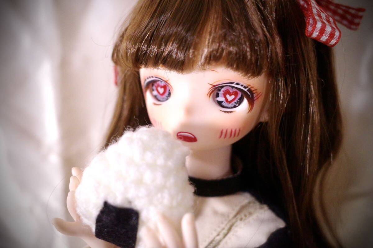 【1円スタート】imomodoll didi 1/4 カスタムヘッド おまけ手描きレジンアイ【難有り】_画像3