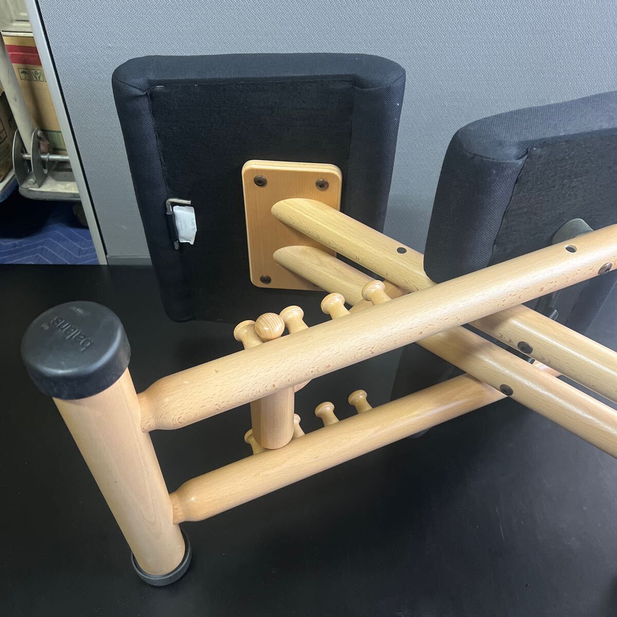 中古 美品 VARIER Multi Balance Balans ヴァリエール マルチバランスチェア STOKKE バリエール 北欧 ノルウェー 木製 折り畳み式の画像7