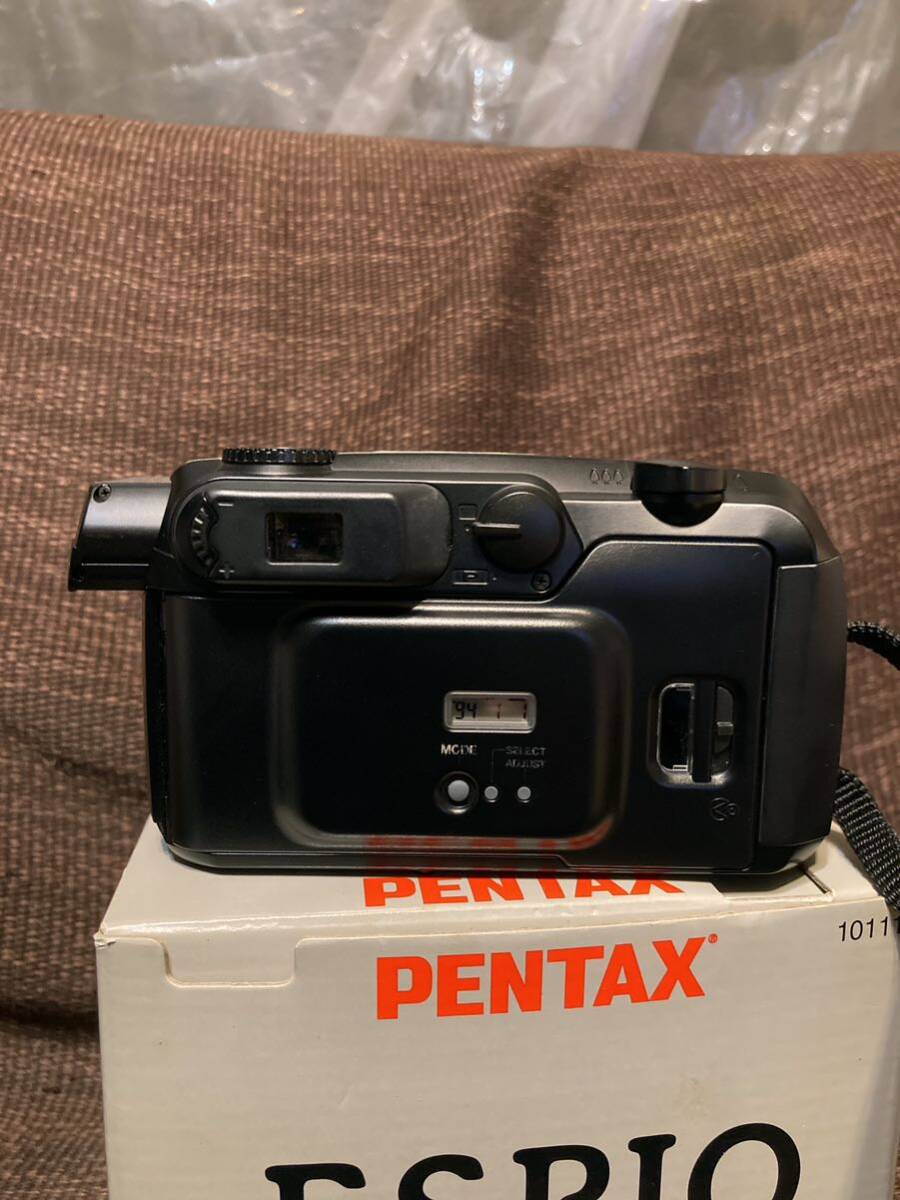 PENTAX ペンタックス ESPIO 160 コンパクトフィルムカメラ 専用ケース、箱付き 取扱説明書無し 動作確認 現状渡し 【0331-3】の画像3