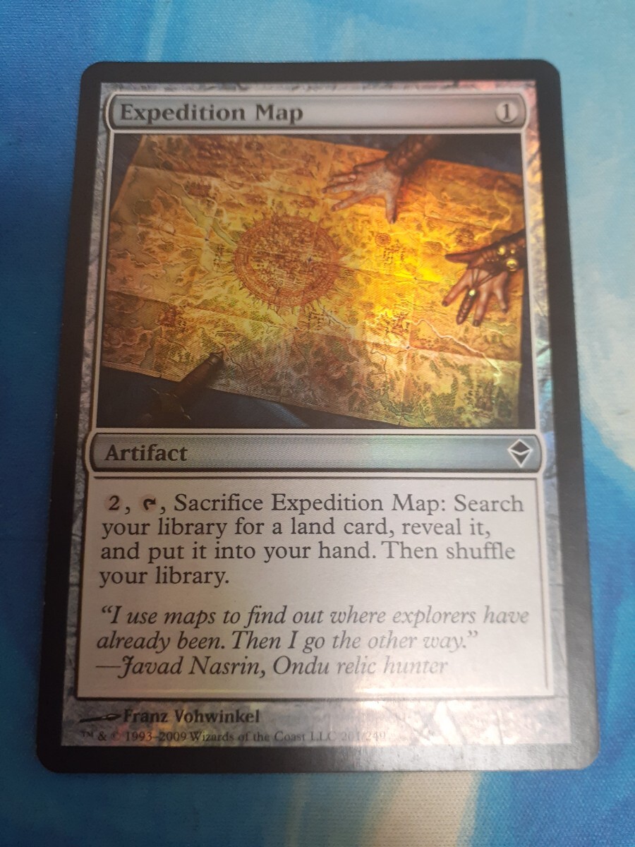 mtg　探検の地図　英語 foil 数量4_画像1