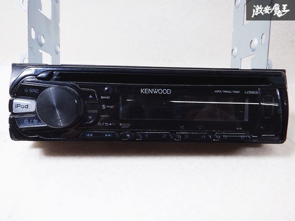 Kenwood ケンウッド CD デッキ レシーバー プレイヤー U393R 棚B1_画像3