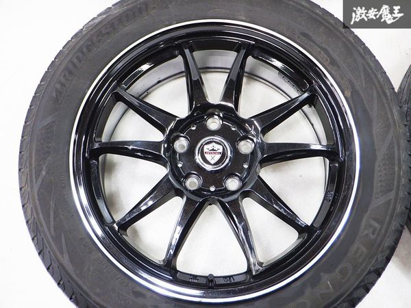 Lehrmeister レアマイスター ELBE エステローザ EST-5T 17インチ 7J +55 5穴 PCD114.3 215/55R17 2021年 タイヤ付き ノア ヴォクシー_画像2