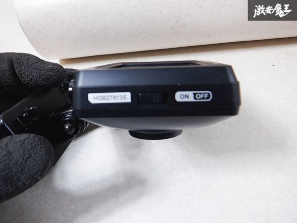 保証付 CONTEC コムテック ZDR-015 ドライブレコーダー ドラレコ リアカメラ付き 配線付き 棚S1D_画像5