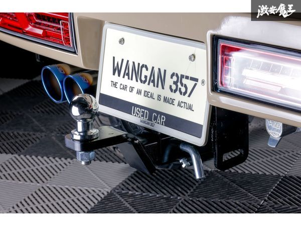 【新品】 WANGAN357 DA17V DA17W エヴリィバン エヴリィワゴン エブリー ハーフバンパー用 ヒッチメンバー 牽引の画像6