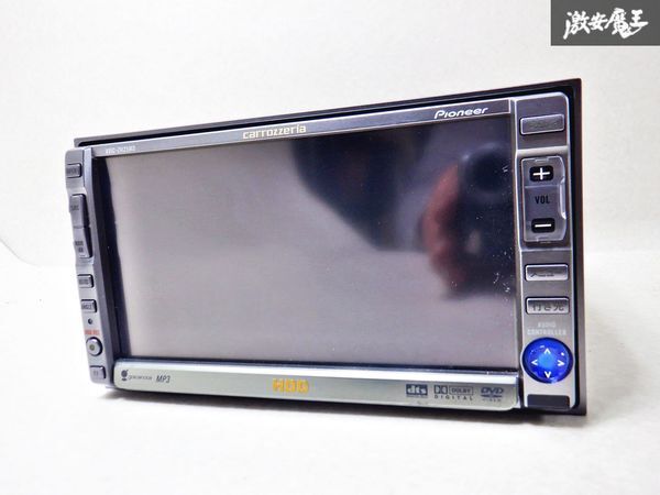 carrozzeria カロッツェリア HDDナビ AVIC-ZH25MD DVD再生 CD再生 カーナビ 棚E11_画像7