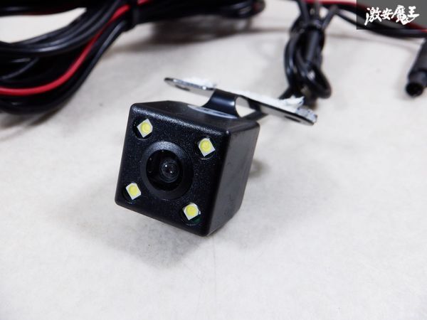 保証付 社外 リアカメラ バックカメラ 汎用 中継コード付 ４ピン マイクロHDMI タイプ 棚E4Dの画像2