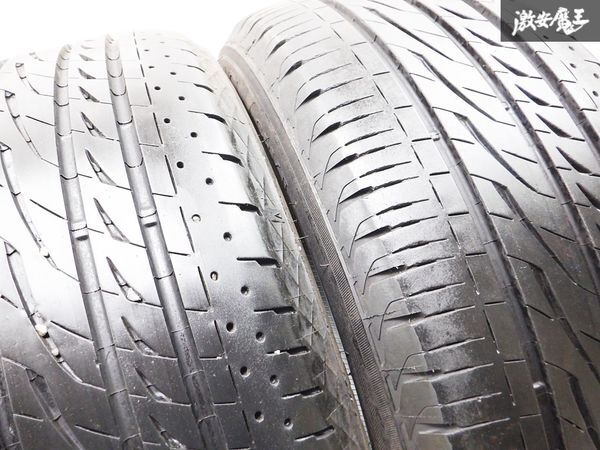 ◆溝あり!!◆ BRIDGESTONE ブリヂストン REGNO GRVII 215/50R17 95V 215/50-17 2022年 タイヤ単体 2本価格 残量 約6.4mm_画像4