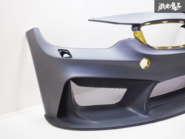 3D Design 3D design F80 M3 F82 M4 aero carbon in Fusion front bumper spoiler bumper wrapping painting shelves 2Q3