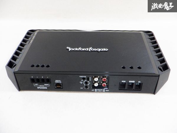 売り切り♪Rockford ロックフォード パワーアンプ オーディオ アンプ POWERシリーズ 2ch 2チャンネル T600-2 棚E5の画像2