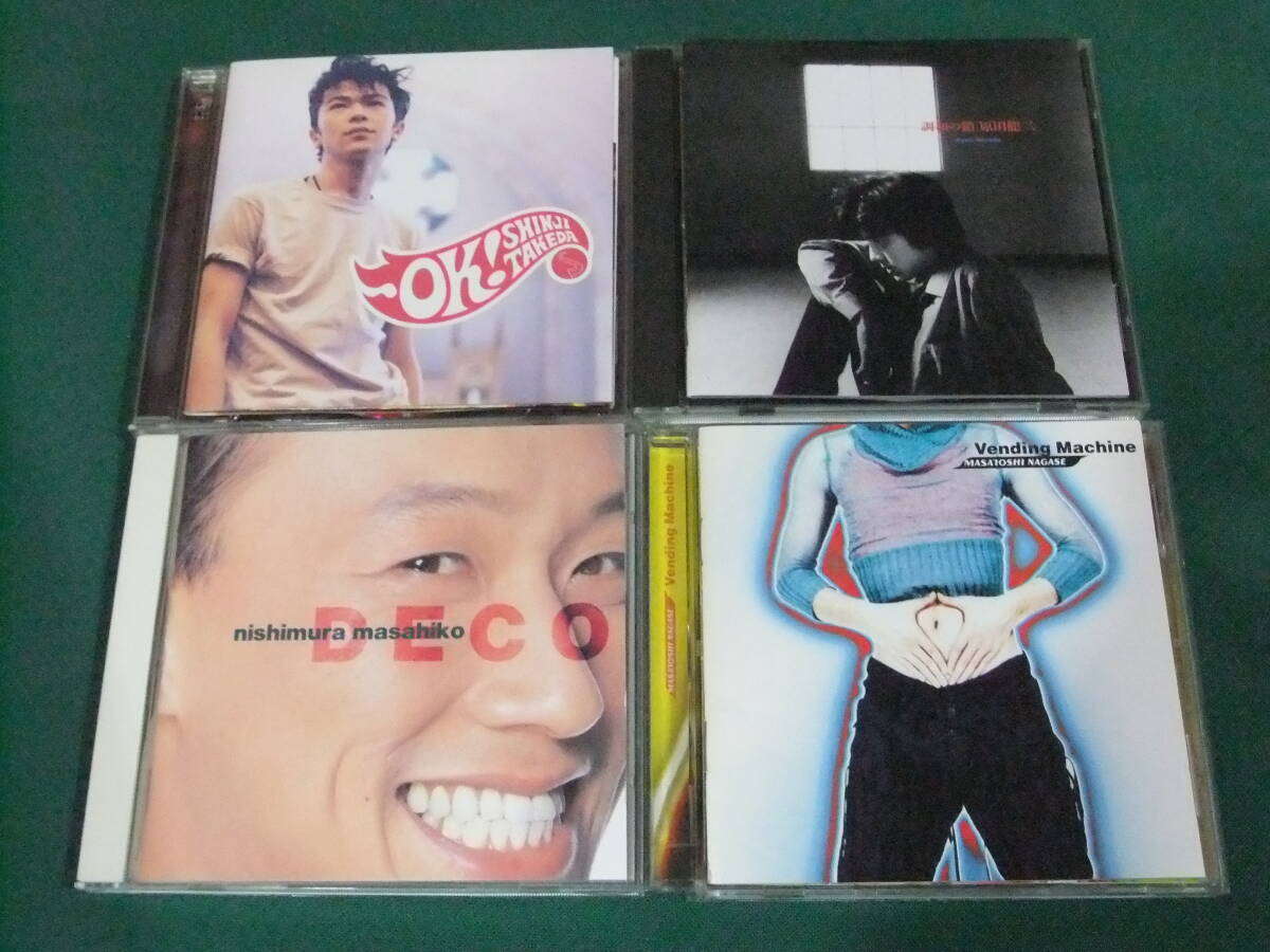 送料￥230■CD■西村雅彦/DECO■武田真治/OK!■原田龍二/調和の鎖■永瀬正敏/Vending Machine■４枚セット■_画像1